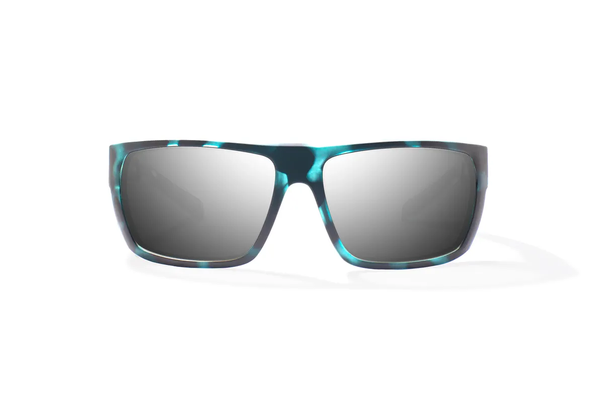 Palometa Gray Glass Blue Tort Matte Sunglasses product image