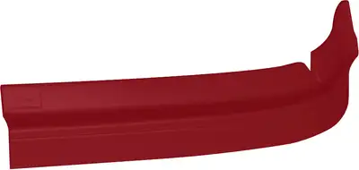 FiveStar Lower Air Valance For MD3 Dirt Nose Red