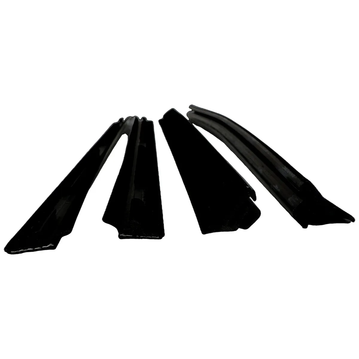 Door Glass Weatherstrip Kit; Front; Inner and Outer; product image