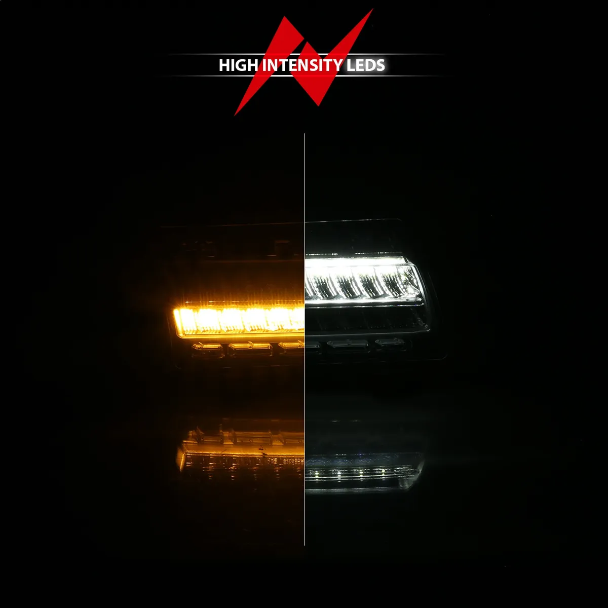 Jeep Wrangler 18-25 / Gladiator 20-25 LED Fender Lights Chrome Clear Lens w/ Sequential Signal (For Models w/ Factory Halogen Fender Lights) product image