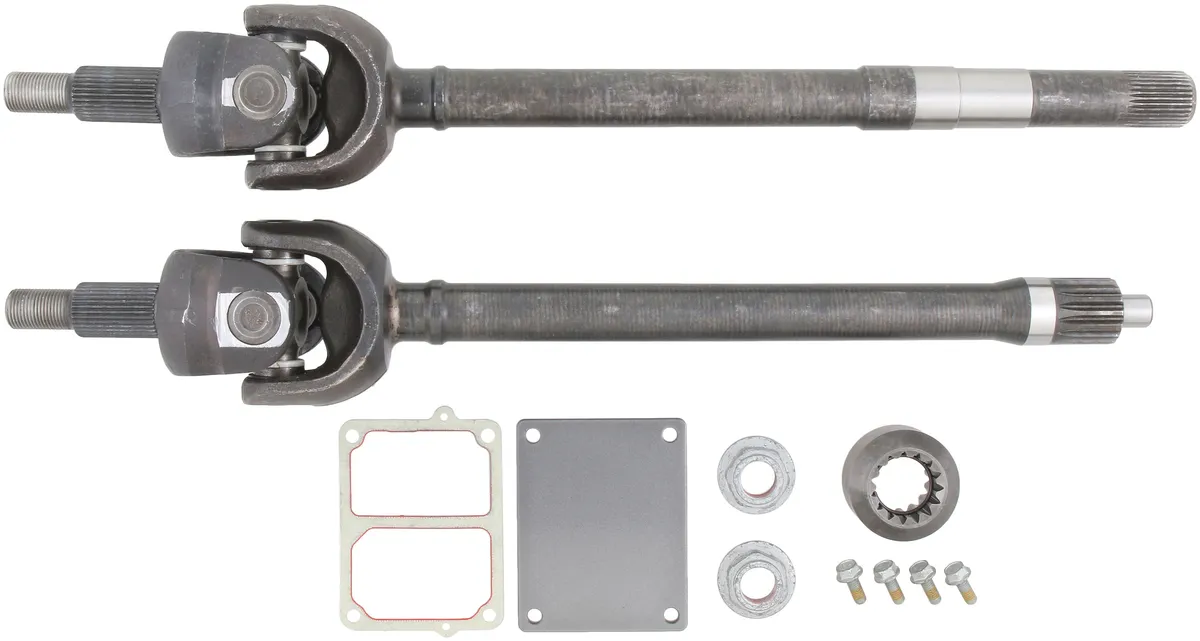 Front L/R Chromoly Axle Shaft Kit Dana 44 Wide E Locker With Fad Removal product image