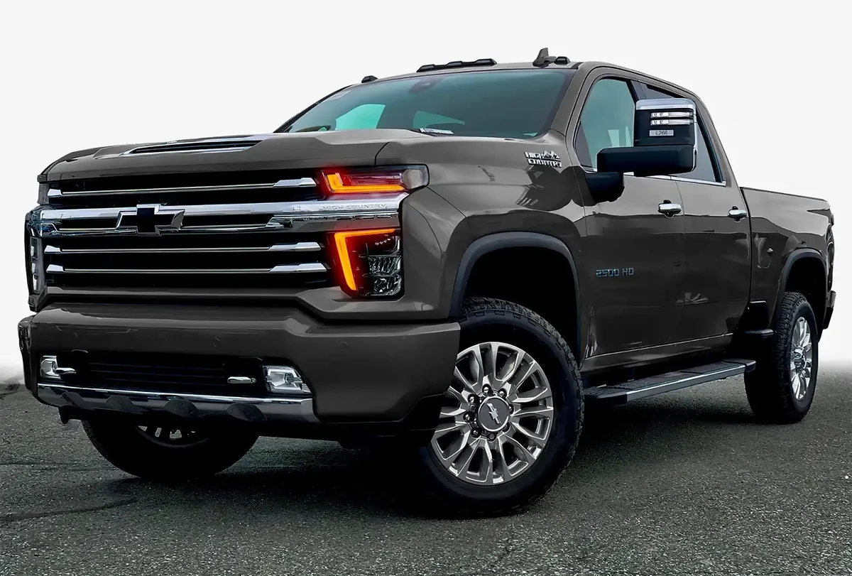 Oracle Lighting 2020-2021 Chevrolet Silverado HD 2500 3500 Colorshift Rgb+w Headlight DRL Upgrade Kit product image
