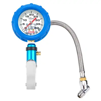 Quickcar Racing Products Tire Inflator 0-40psi Glow