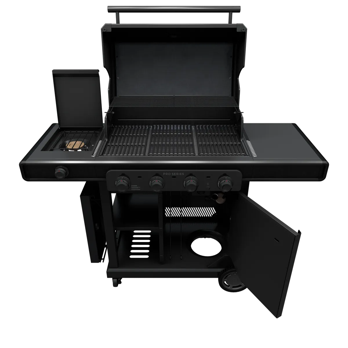 Pro Series™ 4-Burner Gas Grill and Griddle with Side Burner product image
