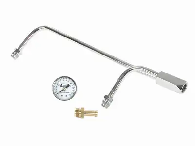 Mr Gasket 8-21/32in Fuel Line W/Gauge