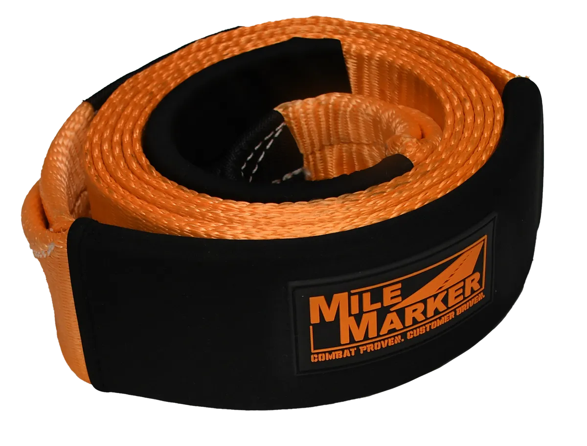 Mile Marker 19315TOW 3IN x 15ft Orange Tow Strap product image