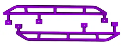 Steinjager Steinjäger Armor Wrangler JK 2007-2018 Rock Sliders 4 Door Sinbad Purple