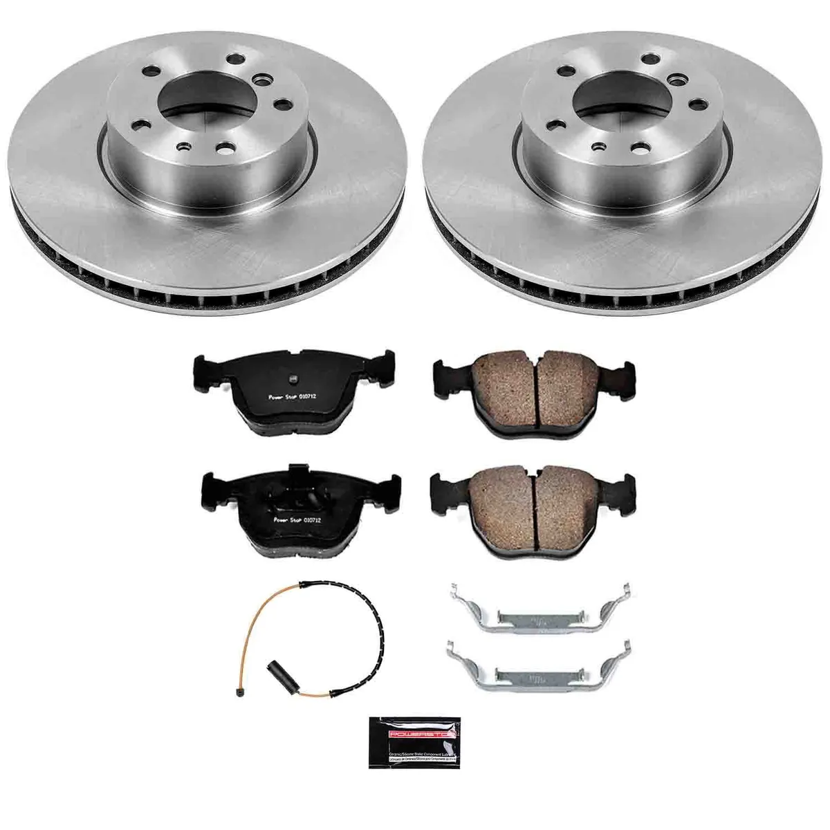 Z17 Direct Replacement Kit: Rotors; Ceramic Pads W/Hardware; Pad Sensors product image
