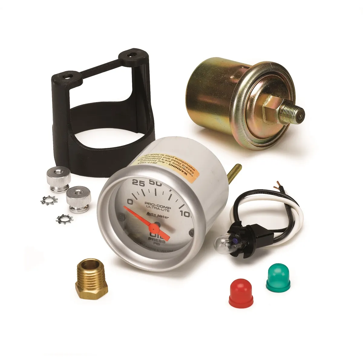 Gauge, Oil Pressure, 2 1/16", 100psi, Electric, Ultra-Lite product image