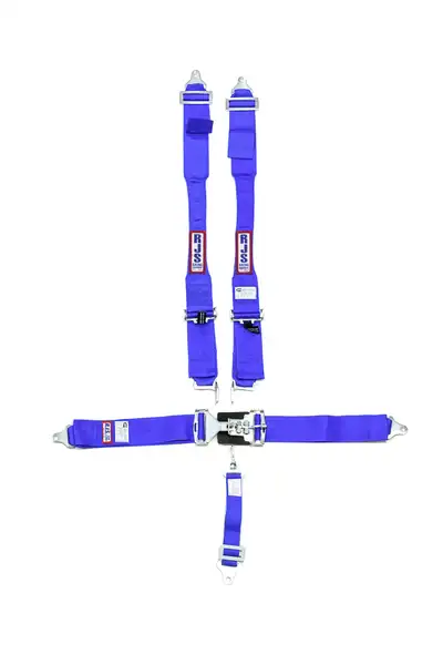 RJS Harness System 5 Pt Blue Hans Shoulder Ind Wrap