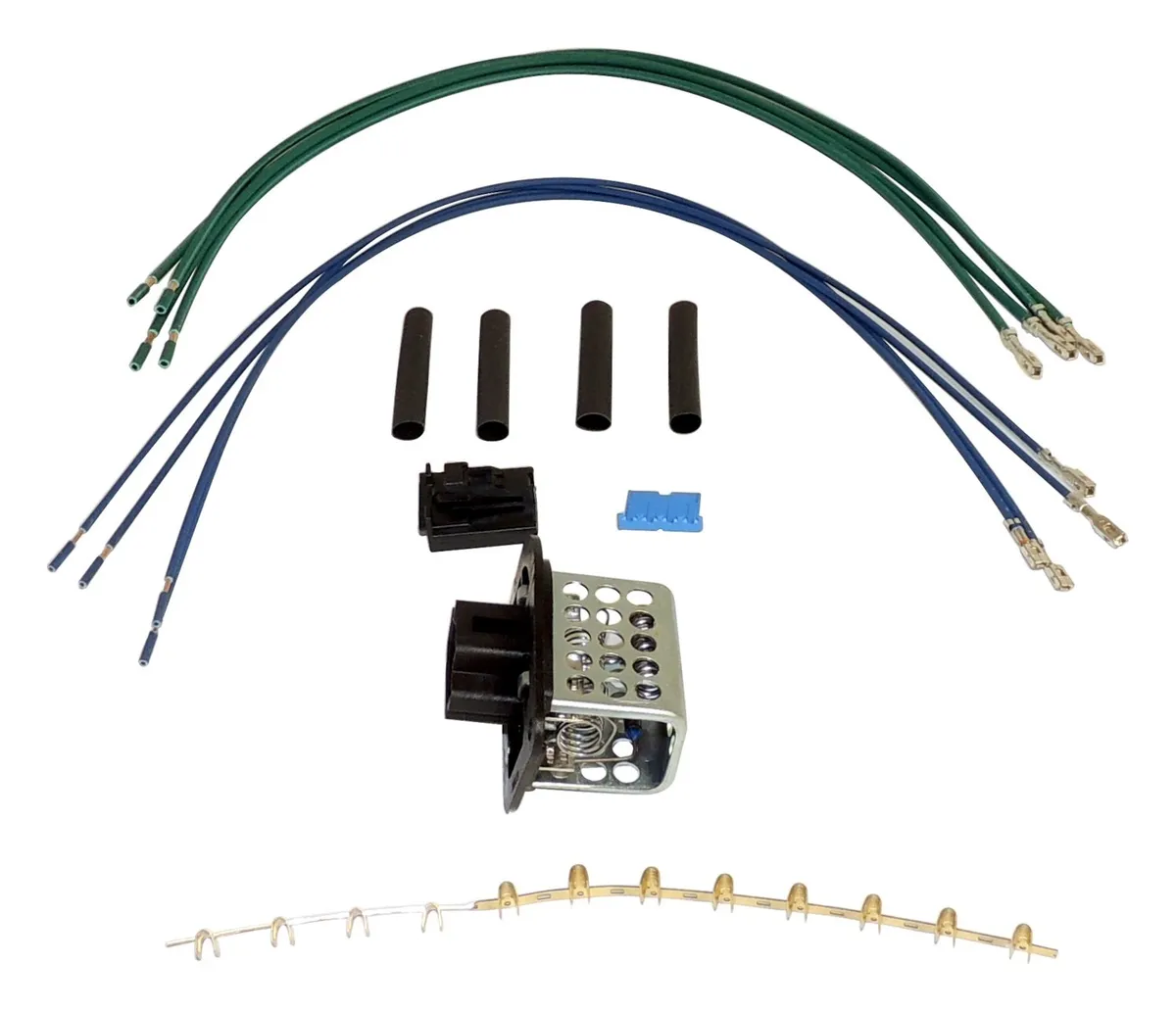 Blower Motor Resistor & Wiring Kit For Jeep 8706 TJ Wrangler 9801 XJ Cherokee product image