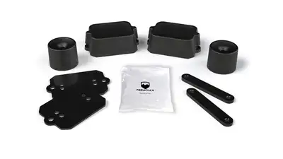 TeraFlex Jl/Jlu 2in Bump Stop Strike Pad Kit (Front & Rear)