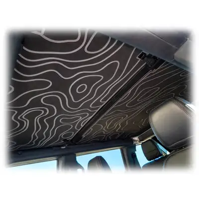 Turn Offroad 2021+ Ford Bronco Foam Headliner for TR10 Hardtop Black