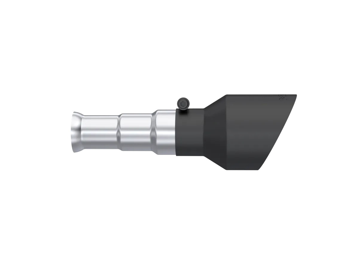 2009-2018 Ram 1500 and 2019-2024 Ram 1500 5.7L Hemi Black Exhaust Tips, Armor BLK 5 Inch OD Dual Wall Angle Cut. Sold In Pairs MBRP product image