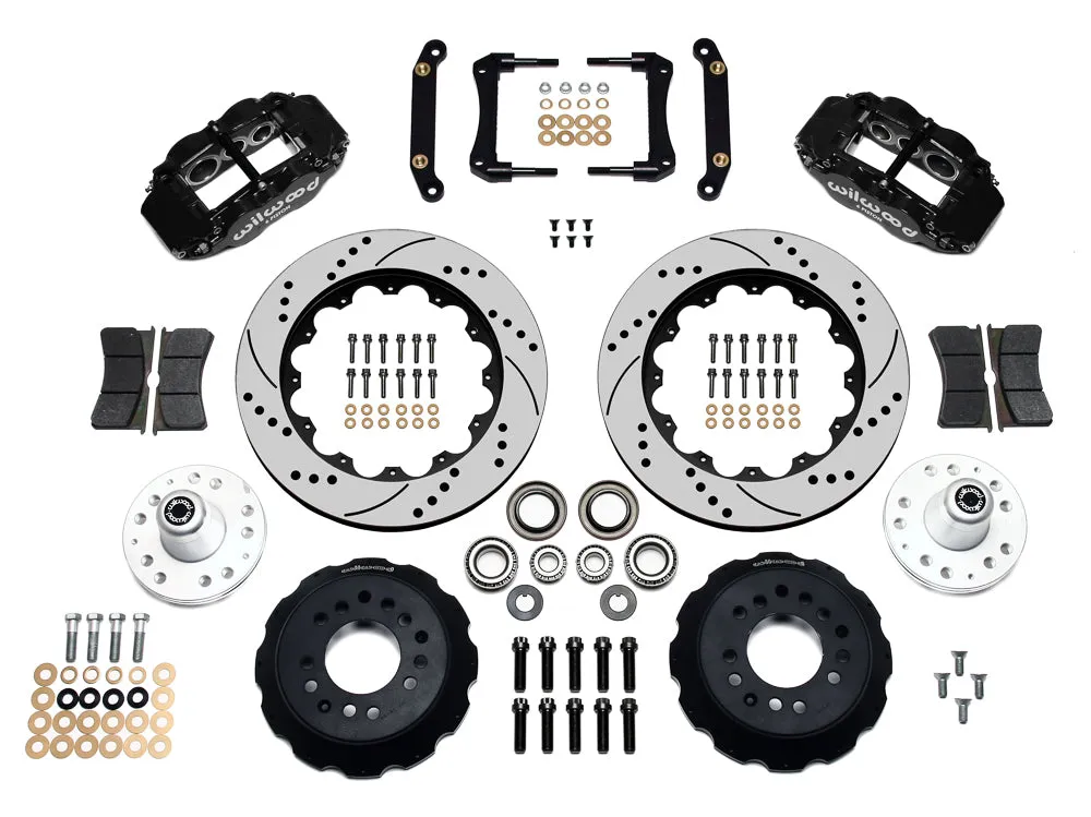 1979 - 1990 Buick, Chevrolet, Oldsmobile, Pontiac Forged Narrow Superlite 6R Big Brake Front Brake Kit (Hub) - 140-10493 product image