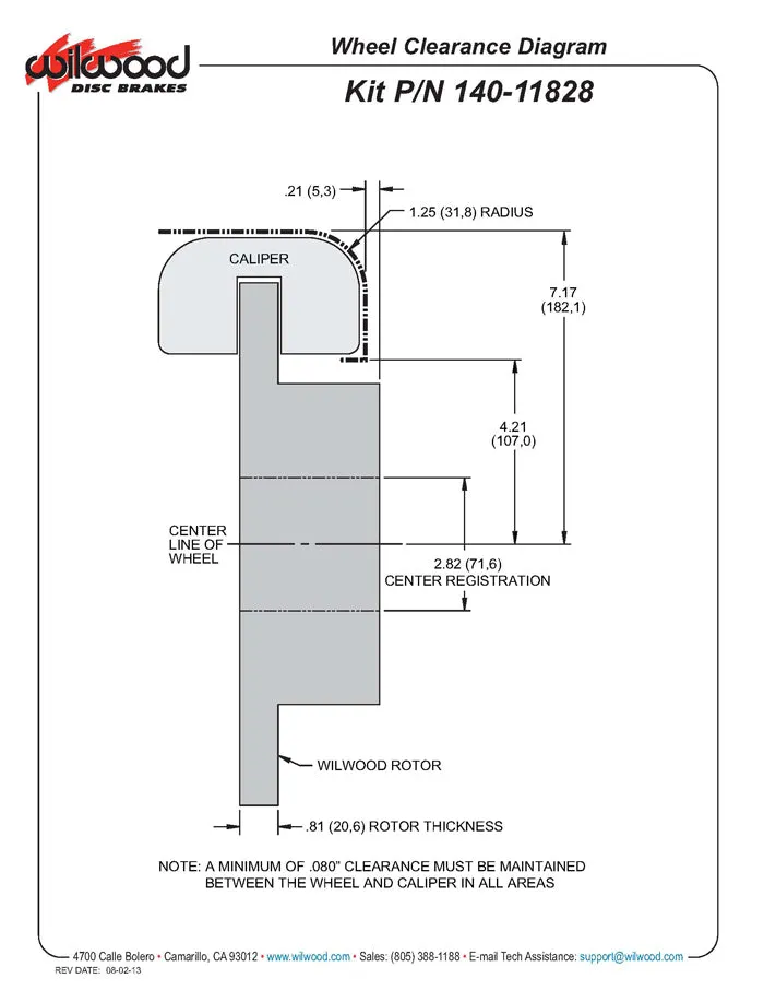 1957 - 1964 Chevrolet Forged Dynalite Rear Parking Brake Kit - 140-11828 product image