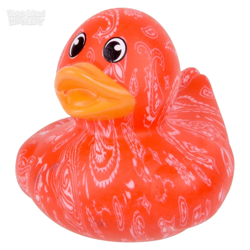 2\" Bandana Print Duckies product image
