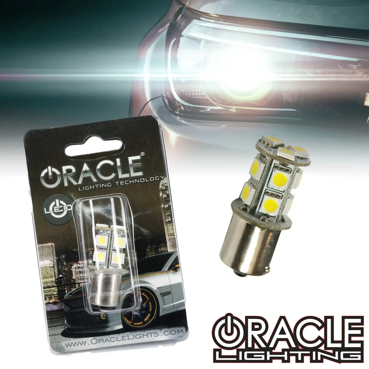 Oracle Lighting 5007-005 - ORACLE 1157 13 LED (Single) - Amber
