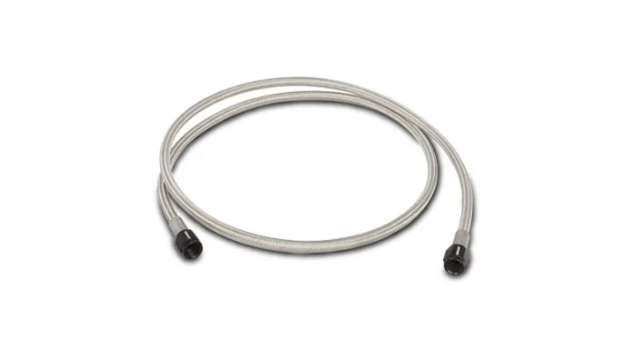 Pre Assembled Hose Assembly; -3AN; 24 in. Hose Length; Straight/Straight Hose End Style; PTFE Lined Stainless Steel; product image