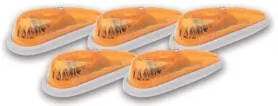 Pacer Performance LED Amber Teardrop 5 Light Kit