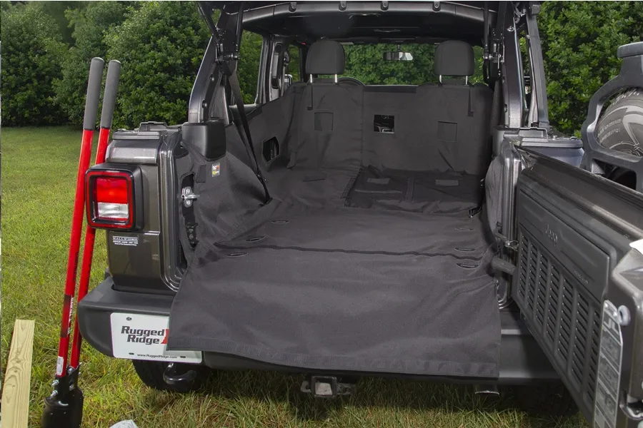 Rugged Ridge C3 Cargo Cover; 1819 Jeep Wrangler Unlimited Jlu 4 Door