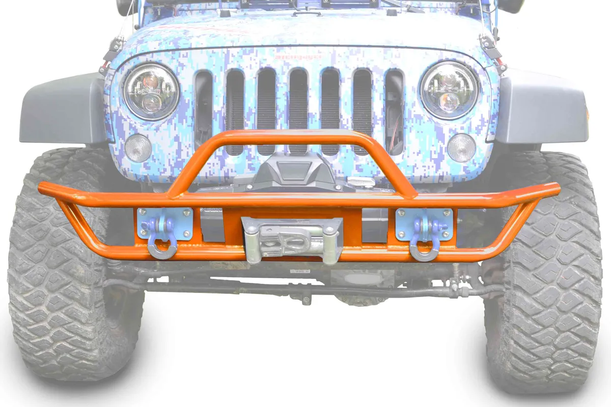 Steinjager Bumpers 2007-2018 Bumper, Front, Tube Fluorescent Orange