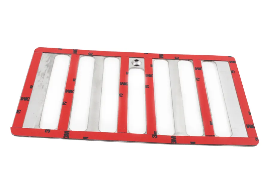 Jeep TJ Hood Vent 98-06 Wrangler TJ Polished Silver Kentrol product image