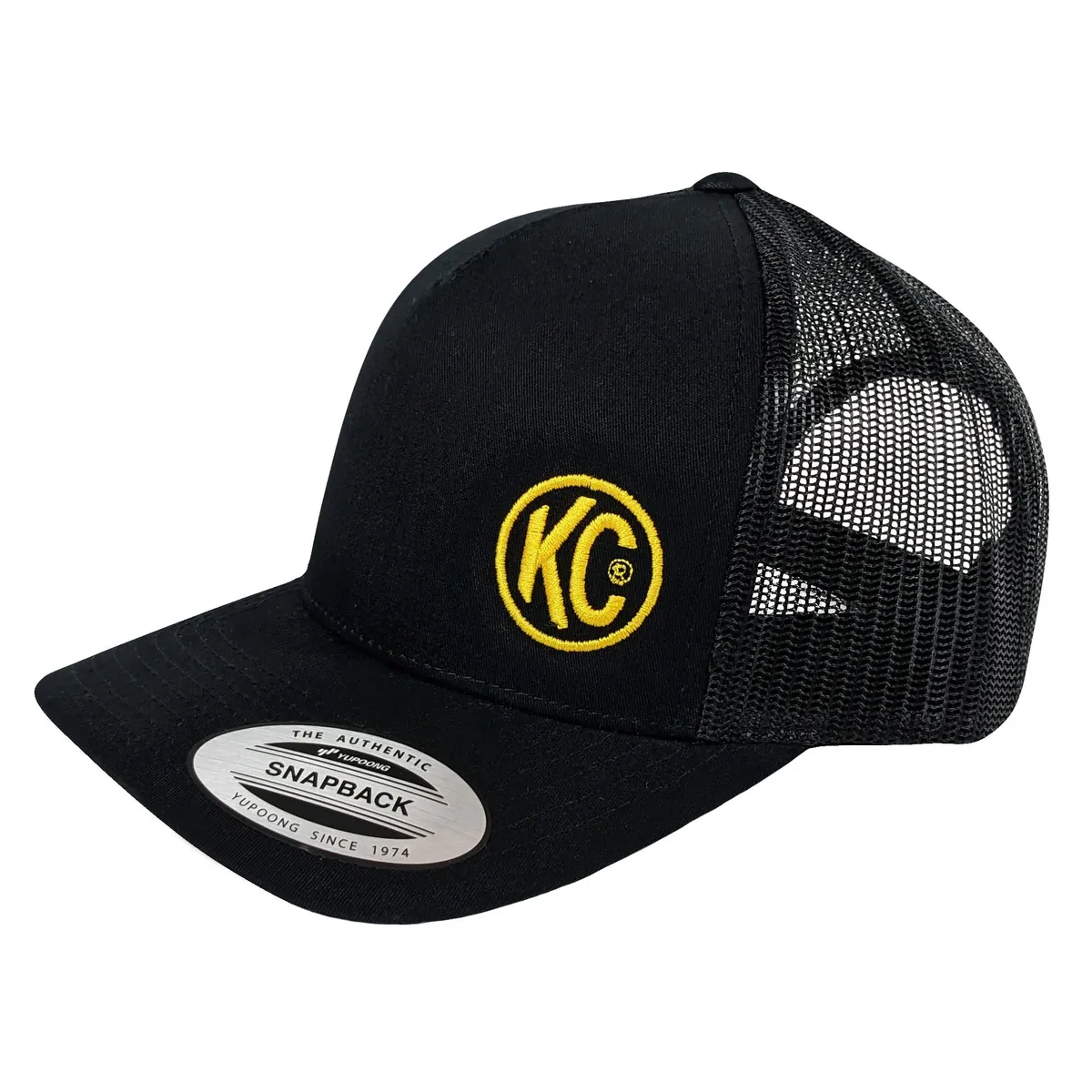 KC Curved Bill Trucker Hat - Black - One Size product image