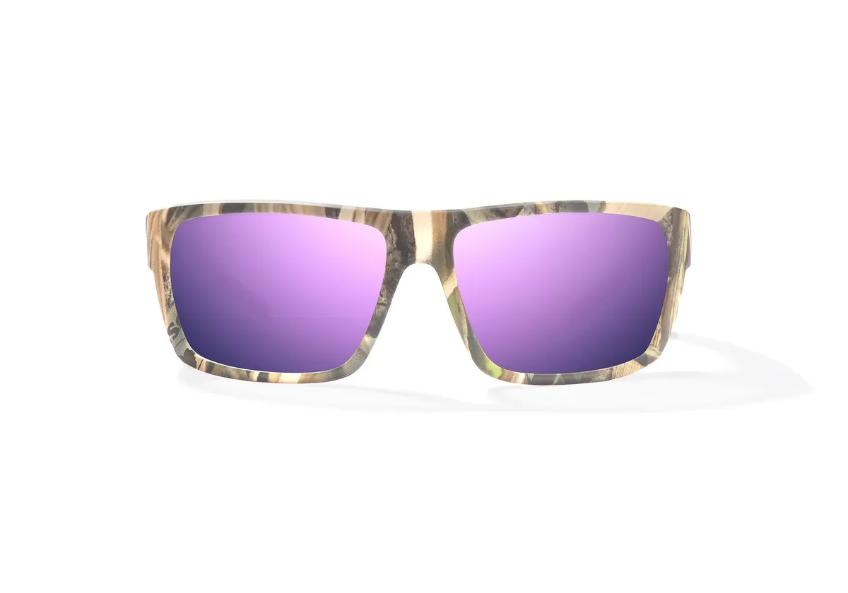 Palometa Gray Glass Blue Tort Matte Sunglasses product image