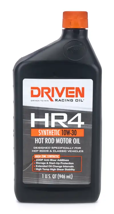 Driven Racing Oil HR4 10w30 Synthetic Oil 1 Qt Bottle