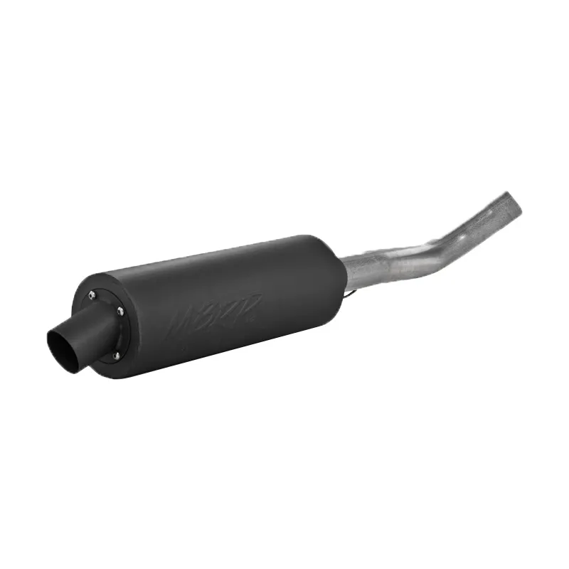 ATV Exhaust System With Sport Muffler; Slip-On System; 1.75 in. Inlet; 4.25 in. Diameter Body; Chambered Muffler; product image