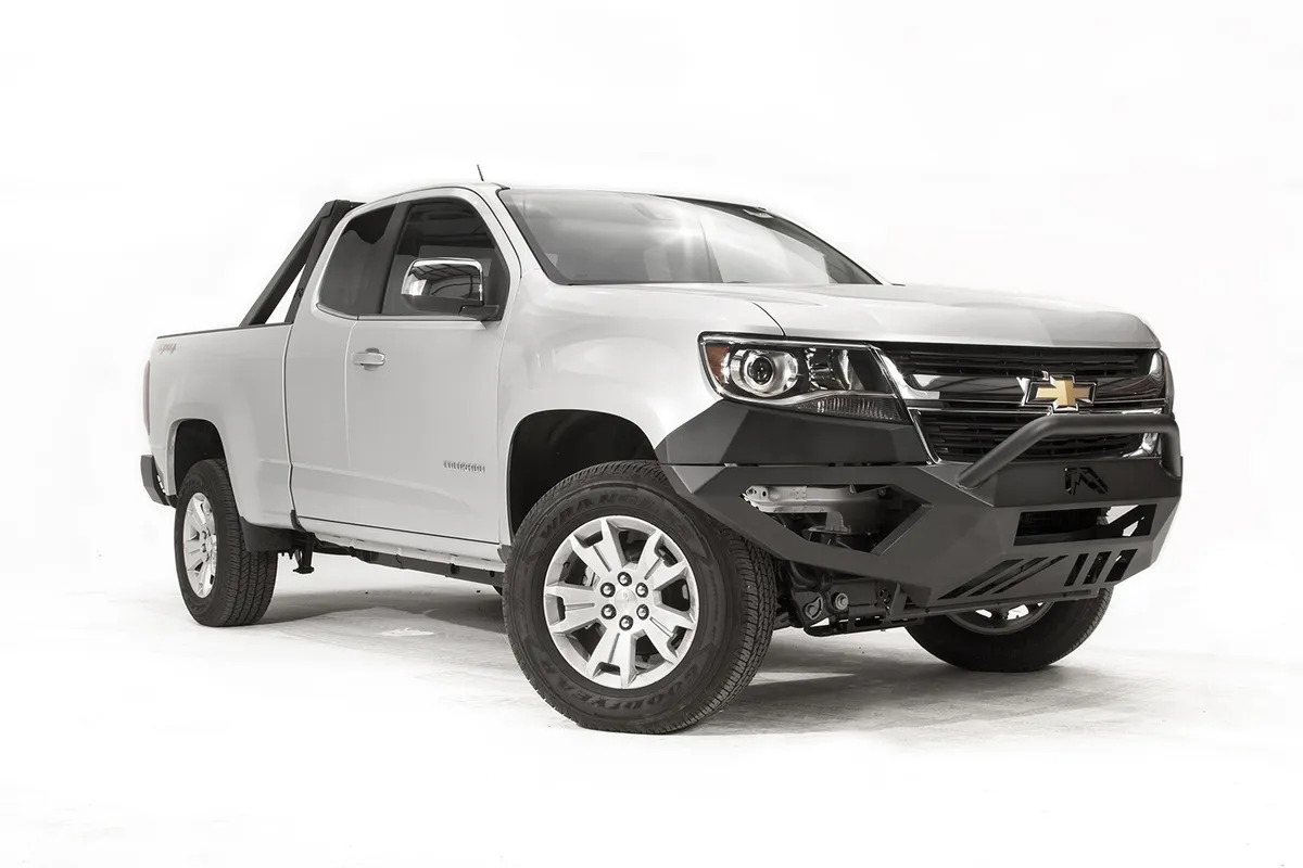 Vengeance Front Bumper; 2 Stage Black Powder Coated; Pre-Runner Guard; product image