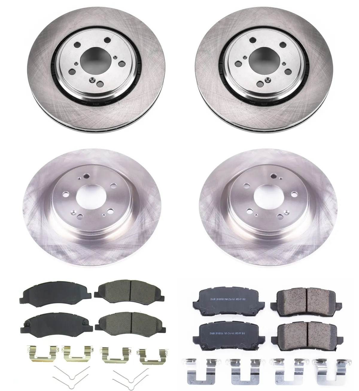 Z17 Direct Replacement Kit: Rotors; Ceramic Pads W/Hardware product image