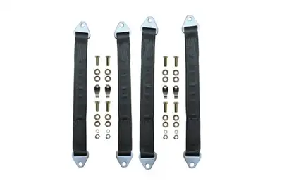 EVO Manufacturing C/O Limit Strap Kit, Front And Rear Set For Jl/Jlu