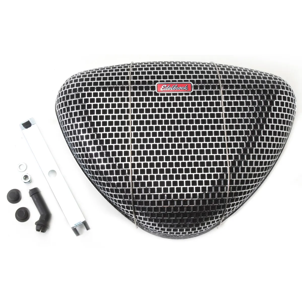 Edelbrock 1002 Pro-Flo 1000 Series Chrome Air Cleaner with Foam Element with 5-1/8 Air Horn product image