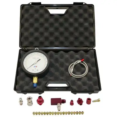 Nitrous Express Nitrous Express - Master Flo-Check Pro (6 Certified Gauge & Molded Case) - 15529