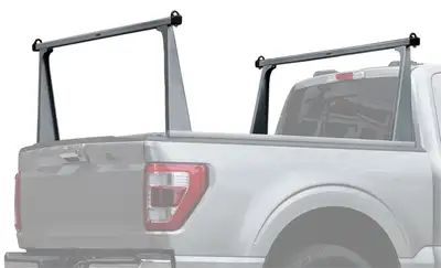 ACCESS ADARAC™ Aluminum Uprights; Silver Finish; 24 in.; Vertical Pro Kit; Incl. 2 Uprights w/1 66 in. Cross Bar;