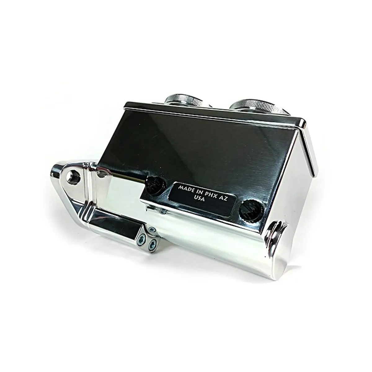 Baer Brake Systems ReMaster Master Cylinder 2-Bolt GM/Ford, Polished Polished Finish, Right Port, 0.875" (7/8") Bore