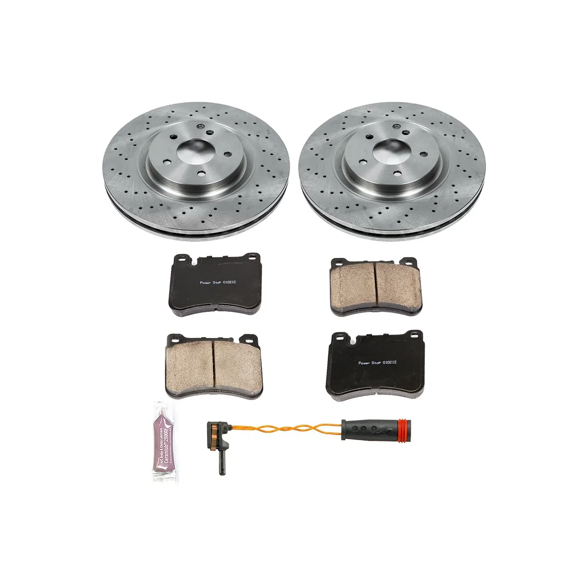 Autospecialty Brake Kit Front 2006-2008 mb Slk280 2009-2011 mb Slk300 2007-2011 mb Slk350 product image
