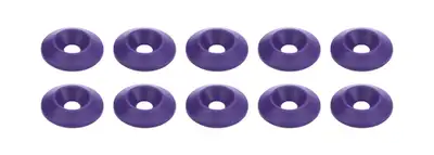 Allstar Performance Countersunk Washer Purple 10pk