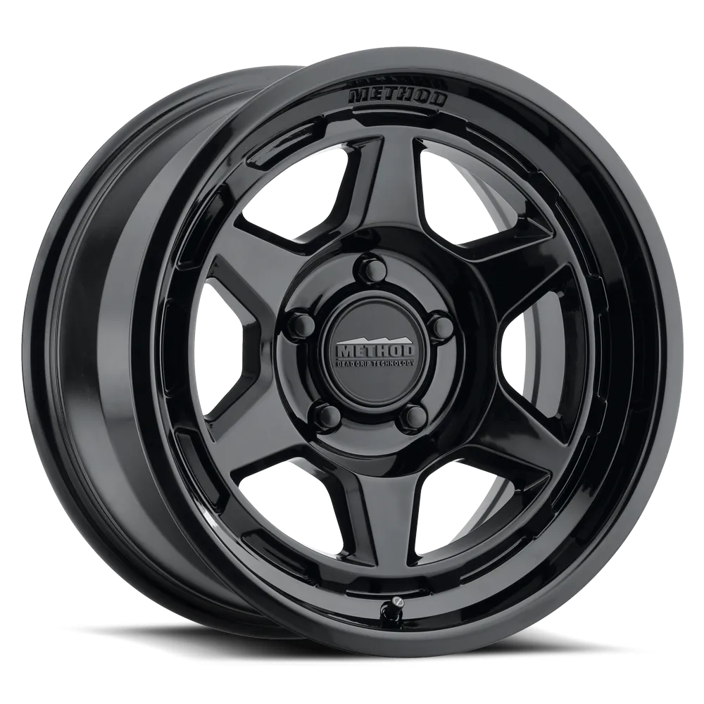 Method Race Wheels MR708 Bead Grip 17x8.5 0mm Offset 6x5.5 106.25mm Centerbore Gloss Black
