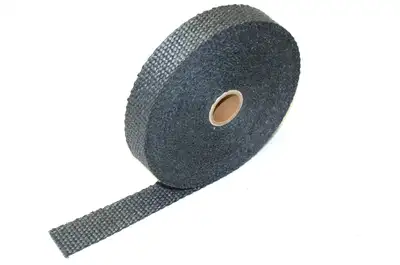 Design Engineering DEI 10107 Black Glass Fiber Exhaust Wrap 1 x 50' 010107