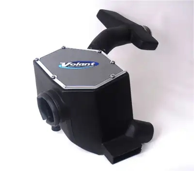Volant Cold Air Intake Kit; Incl. Closed Filter Box/Air Duct/DryTech 3D Synthetic Filter/Connectors/Clamps;