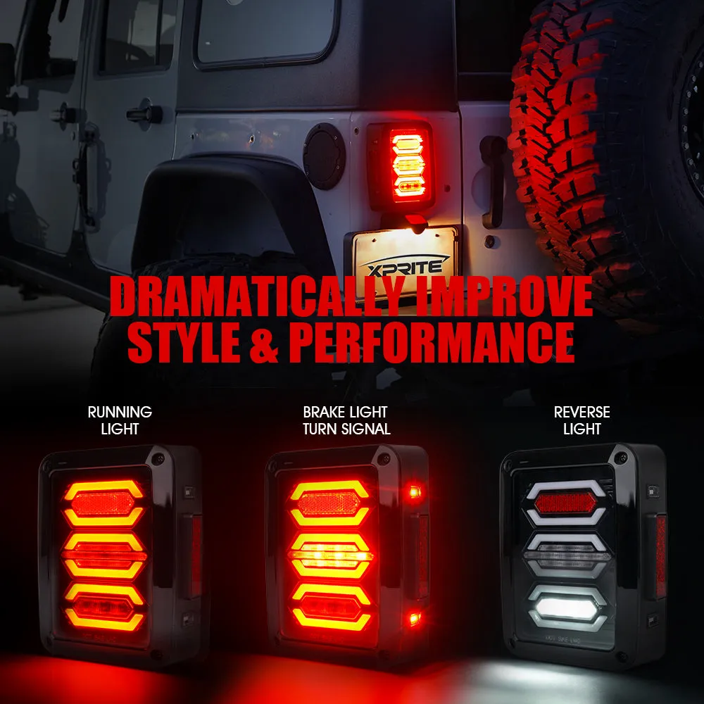 Jeep LED Tail Lights | Diamond Series product image