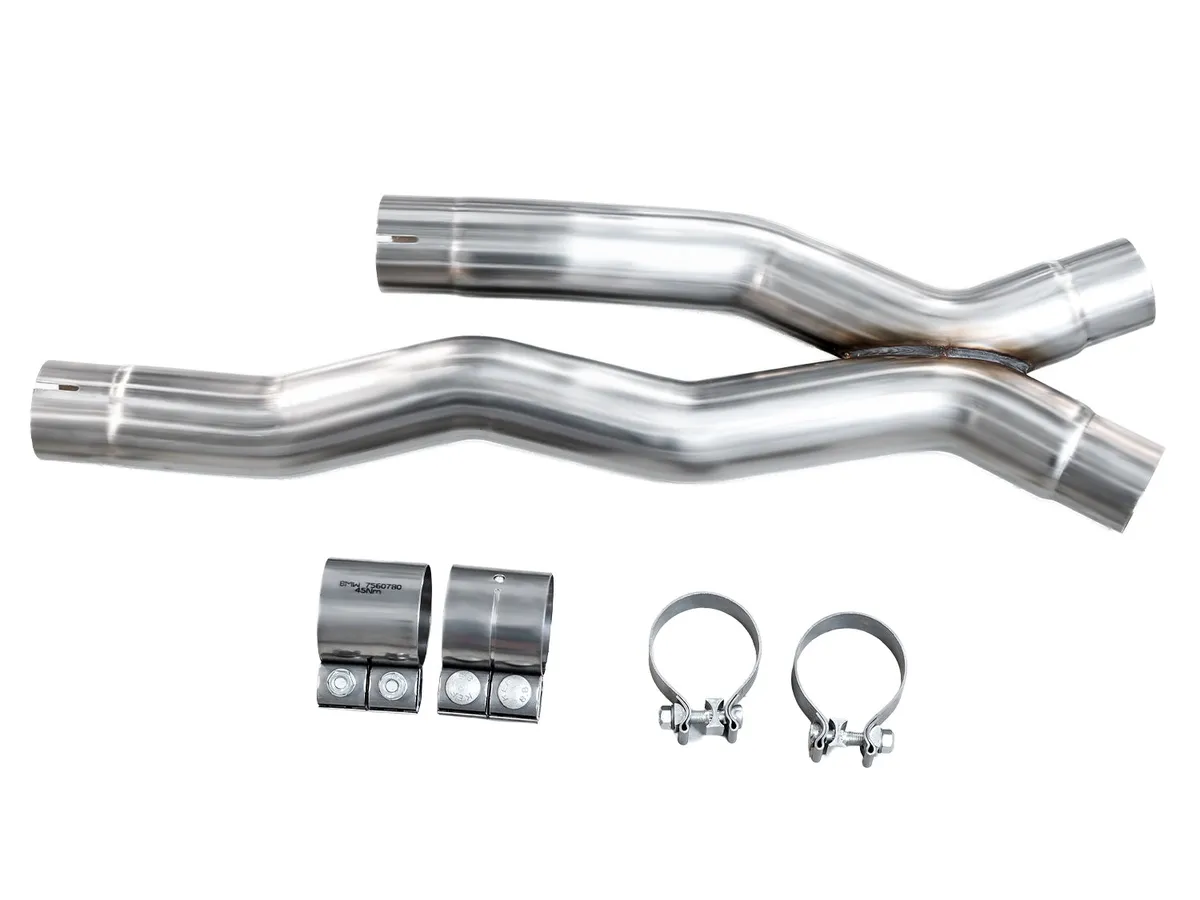 AWE Valved SwitchPath Axleback Exhaust for BMW F97 X3 M / F98 X4 M - Diamond Black Tips - 3025-43301 product image