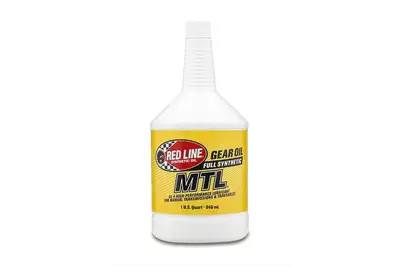 Red Line Oil 75w80 Gear Oil Redline MTL Manual Transmission GL-4 1 Quart Red Line Oil