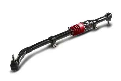 Steer Smarts Jeep Drag Link Top Mount Drilled Knuckle w/ Griffin Red Bellow Yeti XD For 07-18 Wrangler JK Steer Smarts