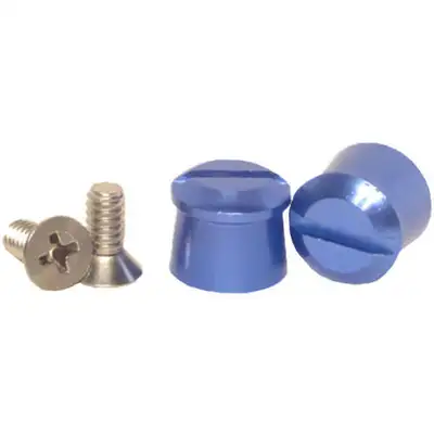 Pulse Racing Innovations Tear Off Posts Aluminum Blue