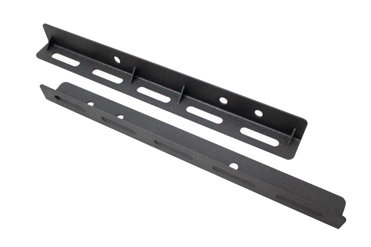 Jeep JK Tub Rail Tie Downs For 07-18 Wrangler JK Steel Powdercoat Fishbone Offroad product image