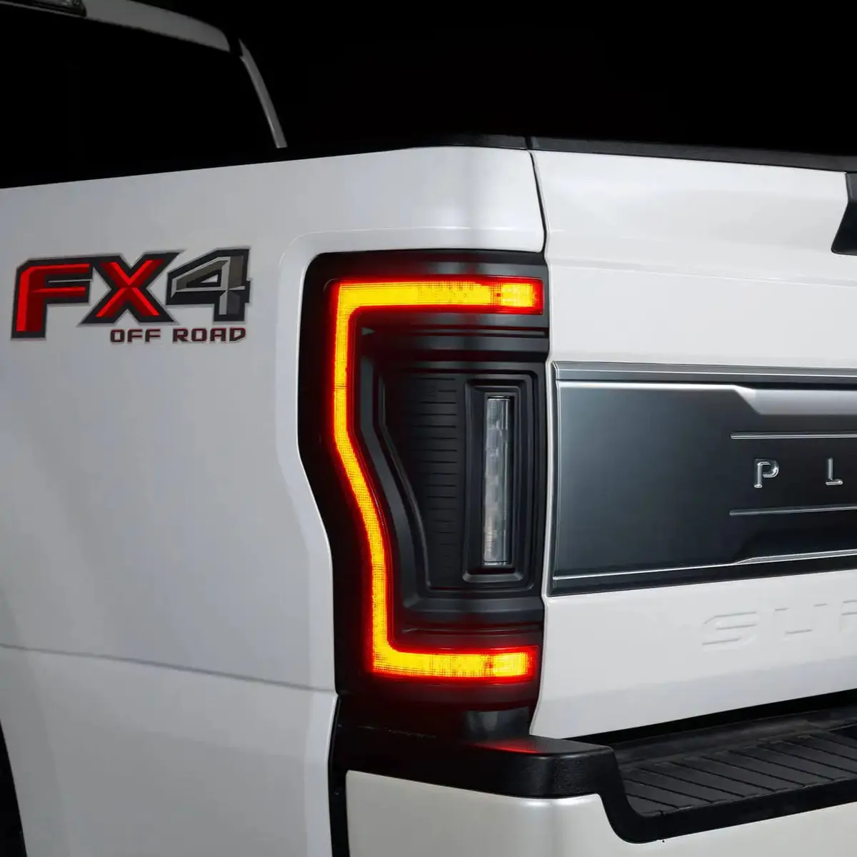 2017-2022 Ford F-250/350 Super Duty Flush Mount LED Tail Lights - Animated Turn Signals product image